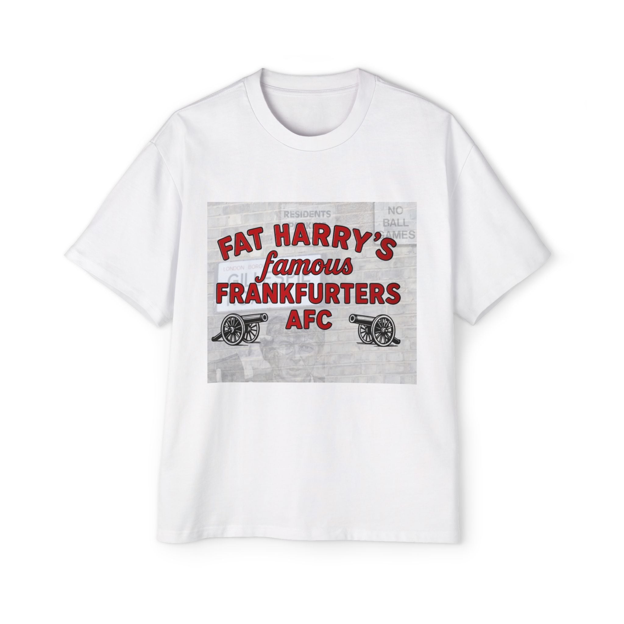 Fat Harry's Famous Frankfurters Oversized Tee